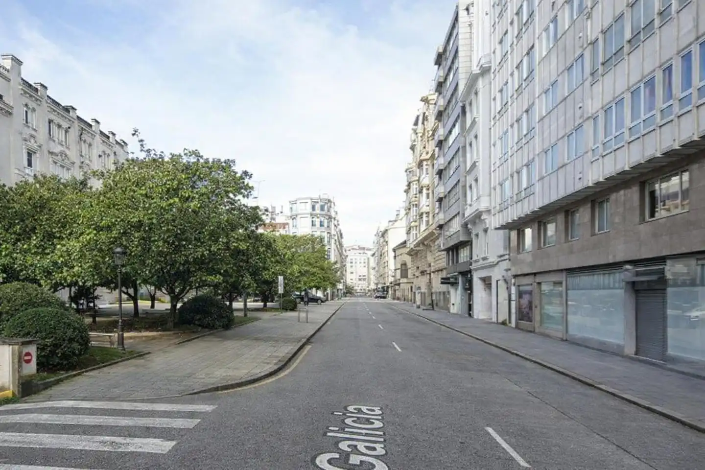 Vista exterior de Pis en venda en A Coruña Capital 