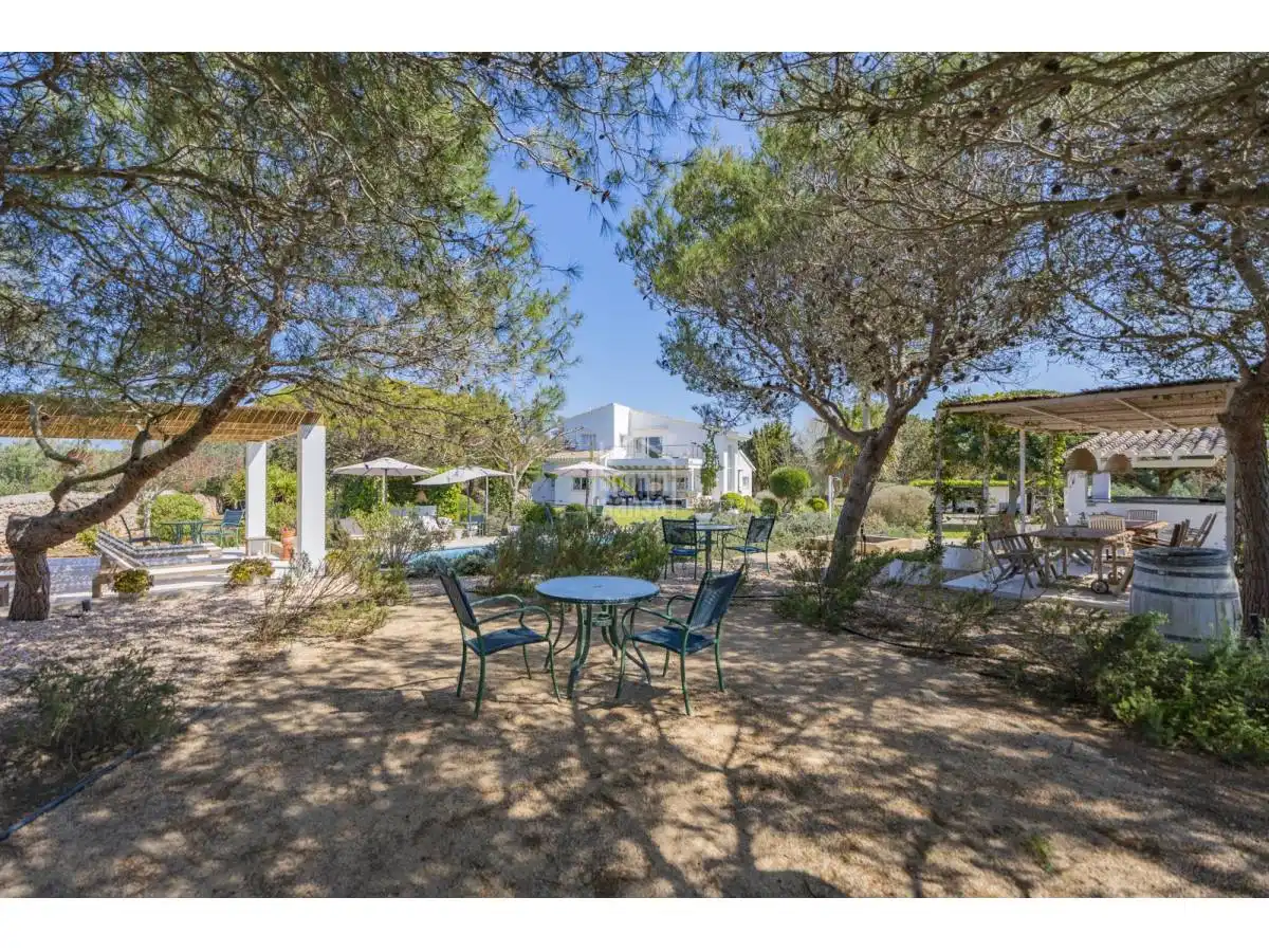 Jardín de Finca rústica en venta en Sant Lluís con Jardín privado, Terraza y Piscina