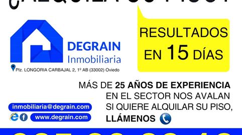 Foto 4 de Oficina de alquiler en Marques de Santa Cruz, Parque San Francisco - Uría, Oviedo