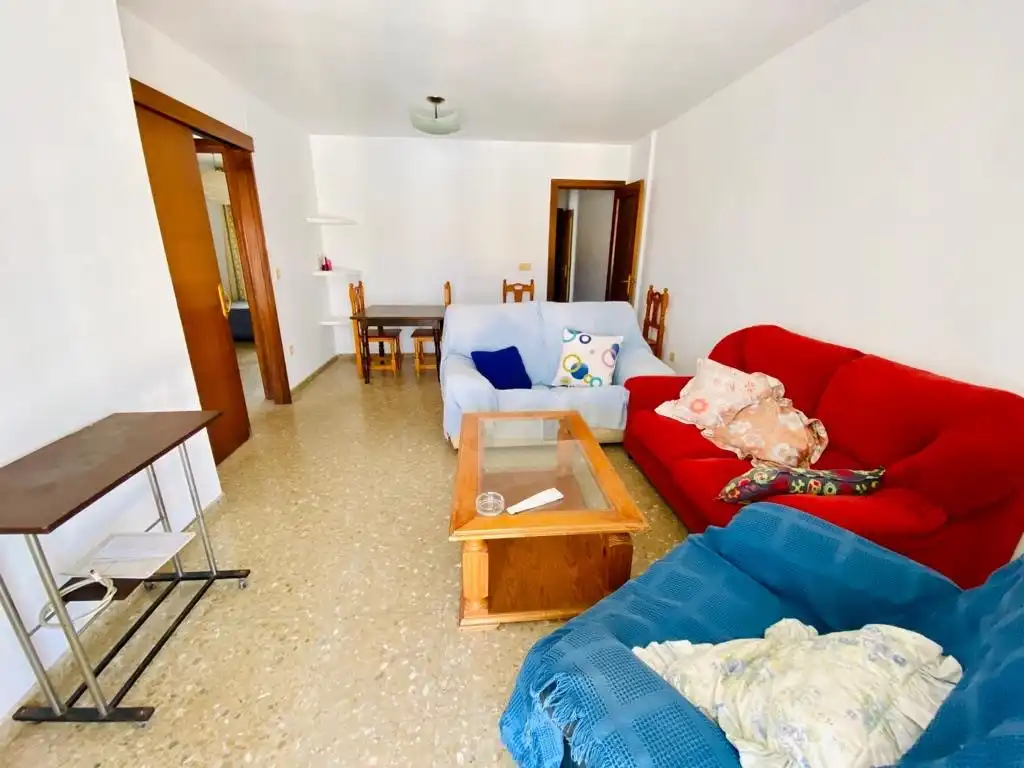Sala de estar de Piso en venta en Vélez-Málaga con Terraza
