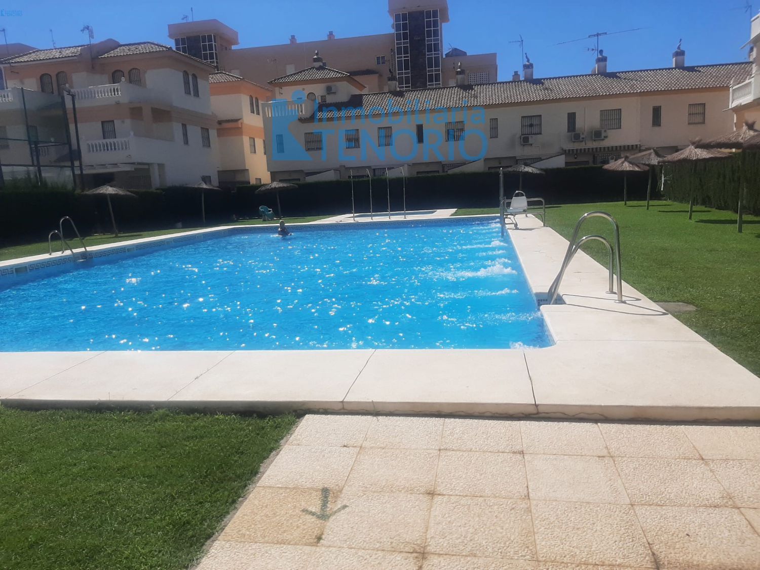 Swimming pool of Duplex for sale in La Antilla  with Terrace and Storage room