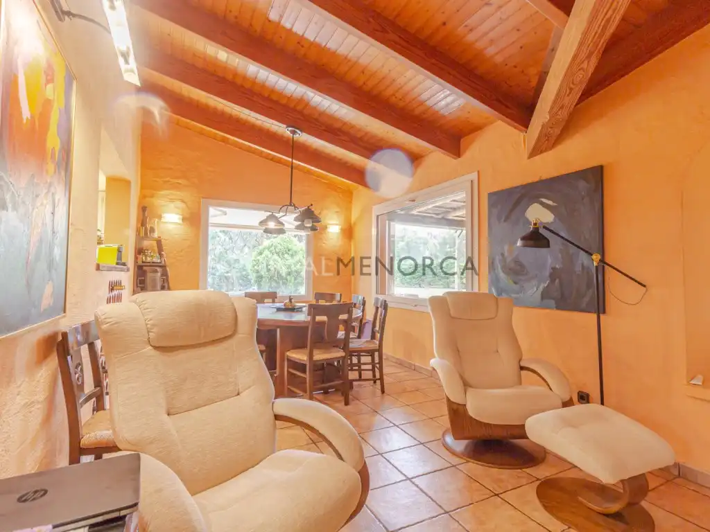 Comedor de Finca rústica en venta en Maó - Mahón con Aire acondicionado, Jardín privado y Terraza