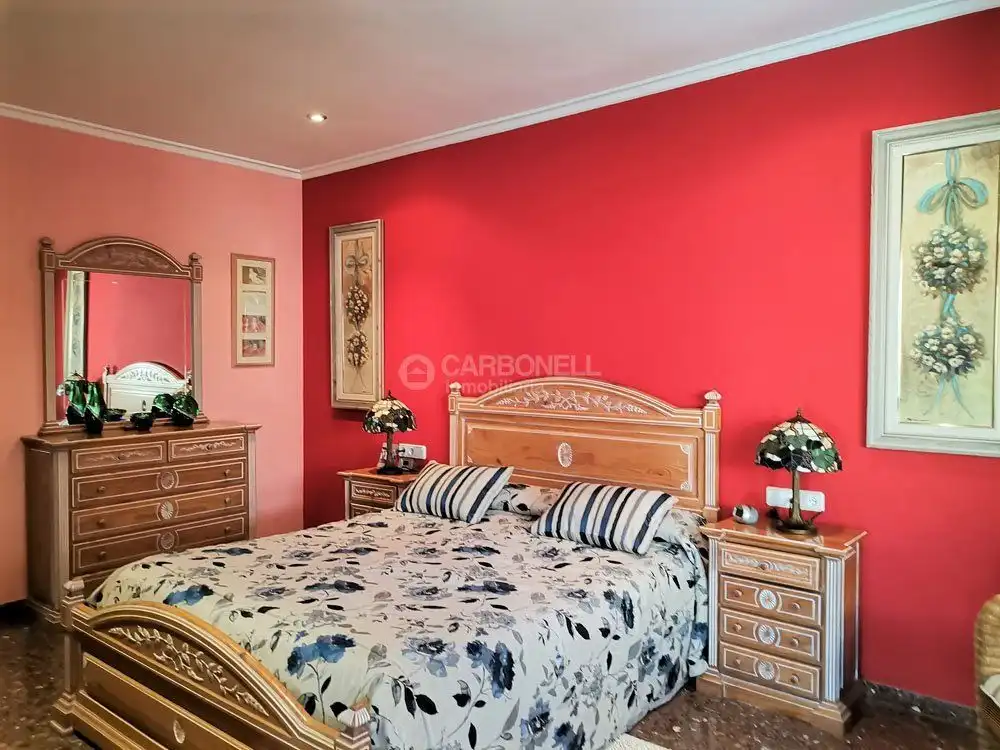 Bedroom of Houses for sale in Alcoy / Alcoi  with Air Conditioner, Heating and Terrace