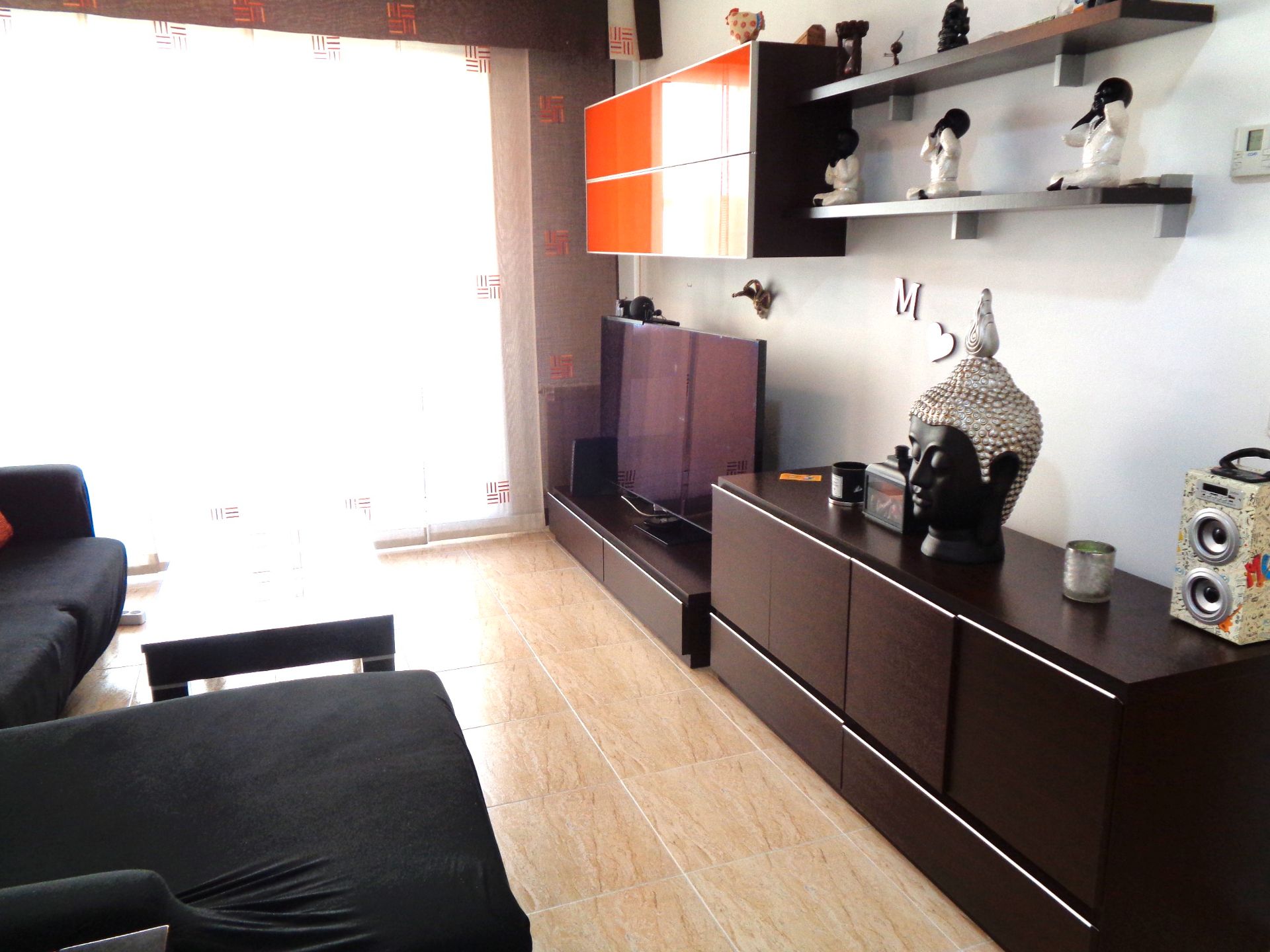 Living room of Flat for sale in Vilanova del Camí  with Heating, Storage room and Oven