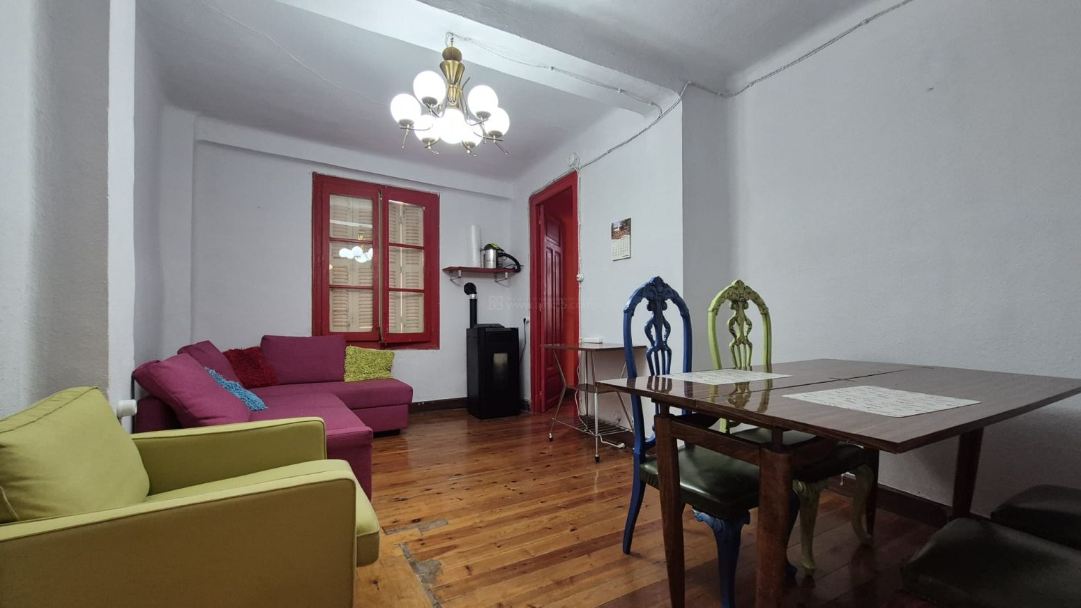 Sala de estar de Piso en venta en  Logroño con Calefacción y Trastero