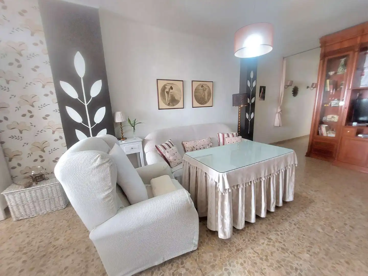 Living room of Flat for sale in Nerja  with Furnished