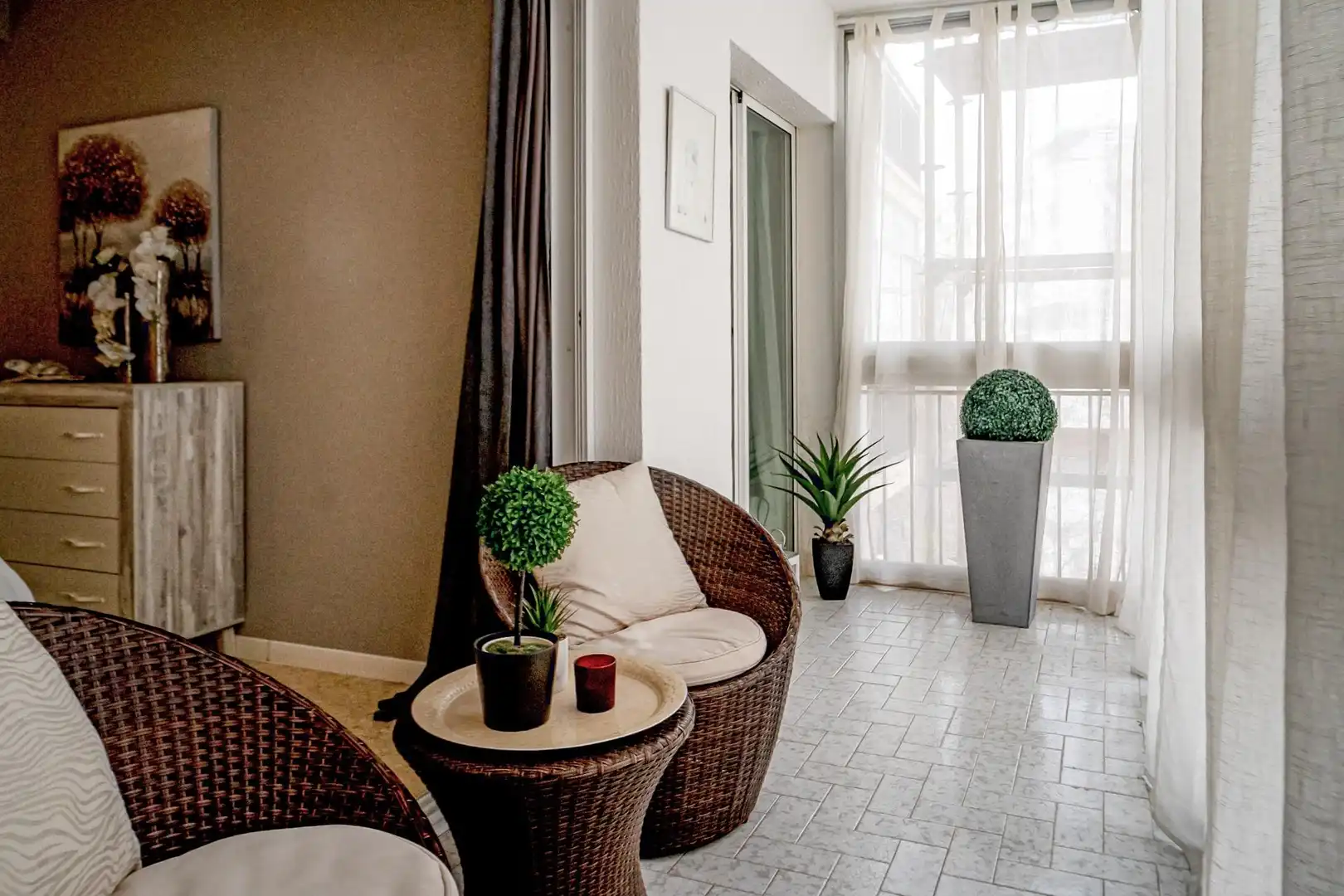 Terrassa de Apartament en venda en Calpe / Calp amb Aire condicionat, Traster i Balcó