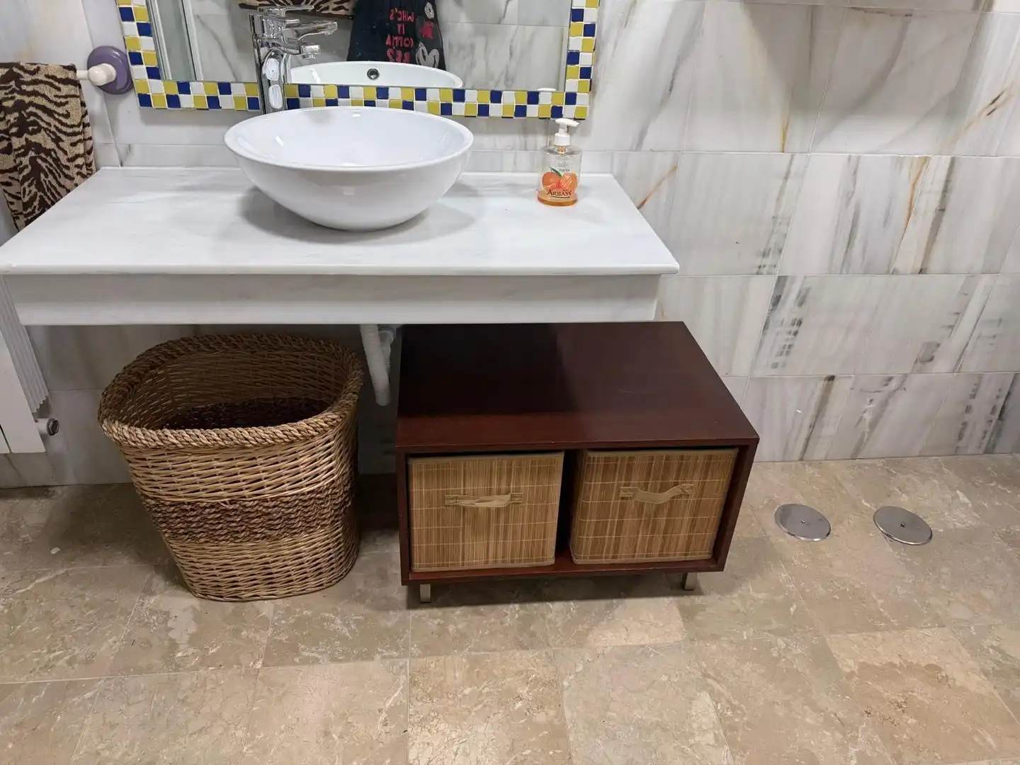Baño de Casa o chalet en venta en Aldea del Fresno con Aire acondicionado, Calefacción y Terraza