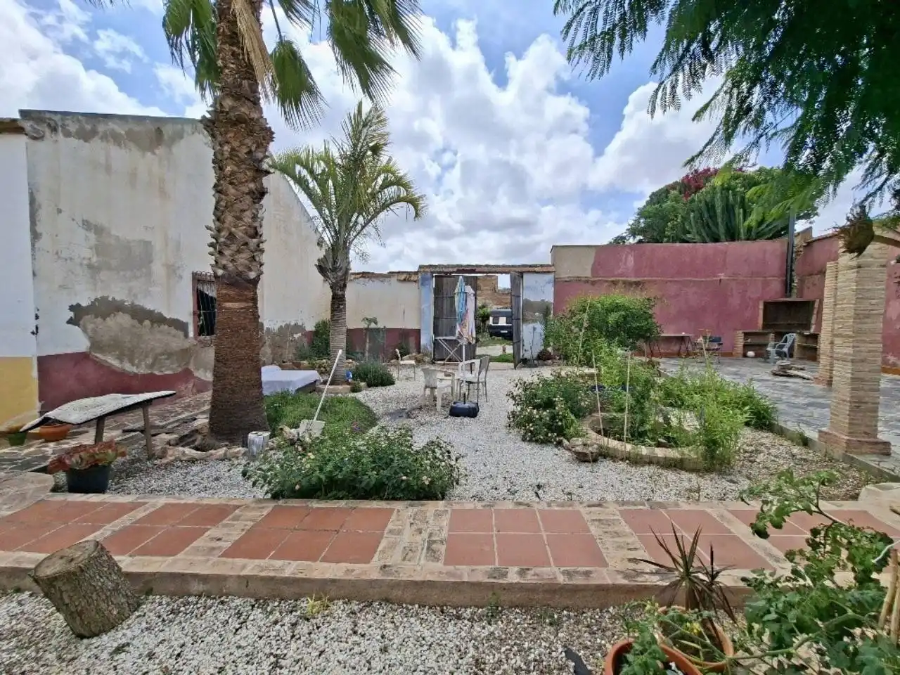 Jardí de Casa o xalet en venda en Cartagena amb Jardí privat