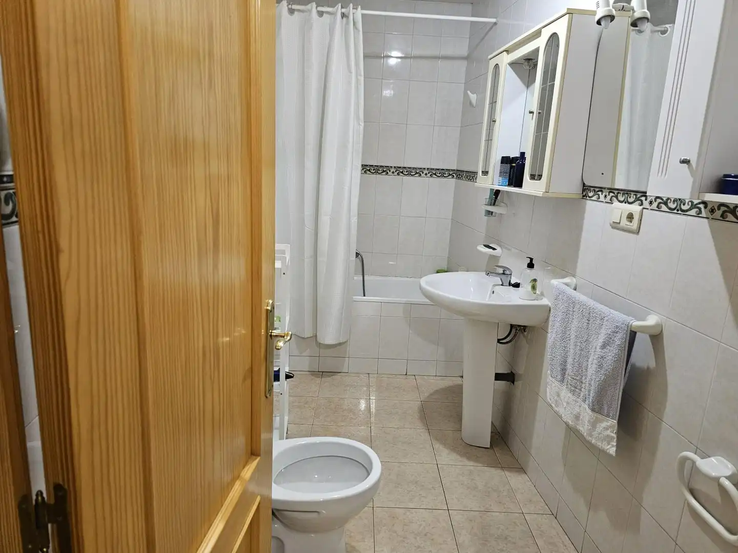 Baño de Casa o chalet en venta en Ponferrada con Aire acondicionado, Calefacción y Jardín privado