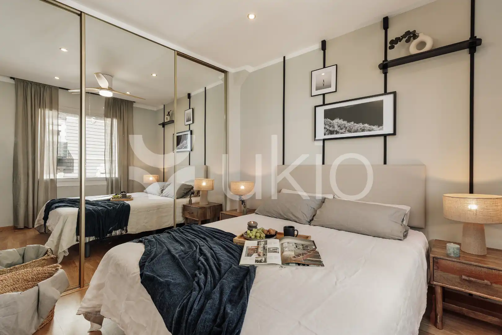 Bedroom of Apartments for rent in Barcelona  with Heating, Furnished and Oven