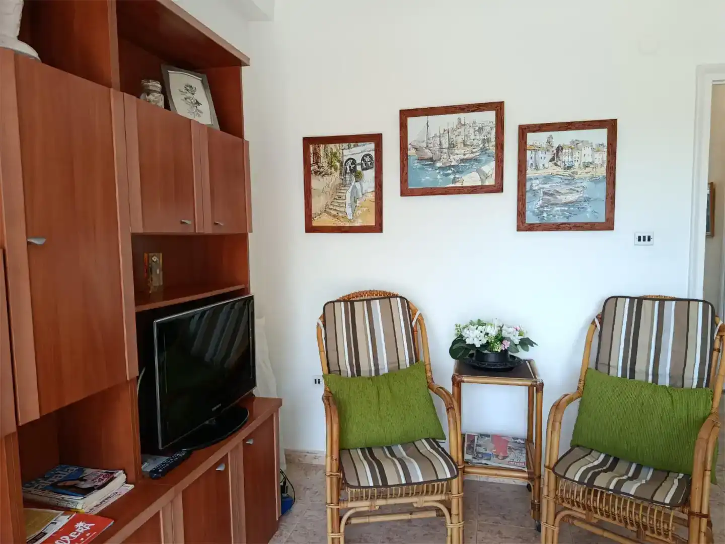 Sala d'estar de Apartament en venda en Cullera amb Aire condicionat