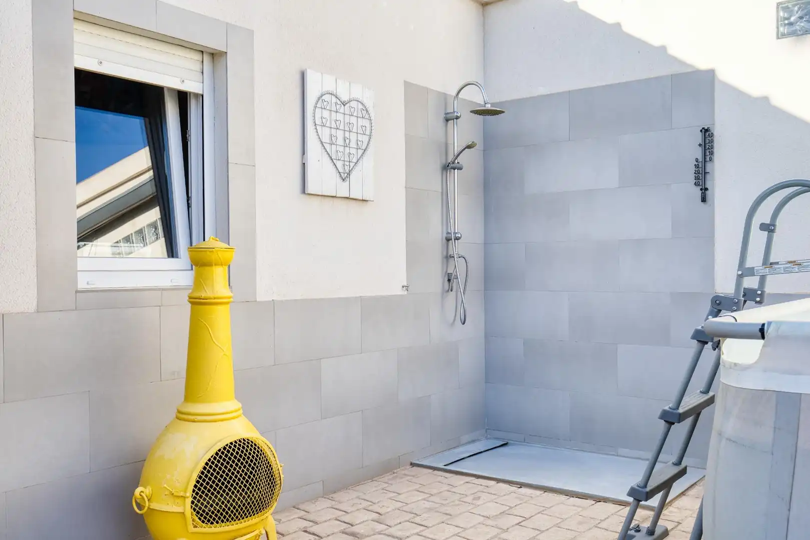 Baño de Casa adosada en venta en Torre-Pacheco con Aire acondicionado, Calefacción y Jardín privado