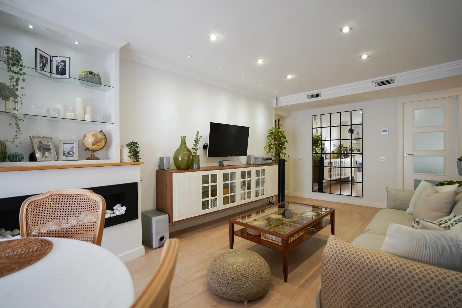 Living room of Flat for sale in Vila-seca  with Air Conditioner, Heating and Parquet flooring