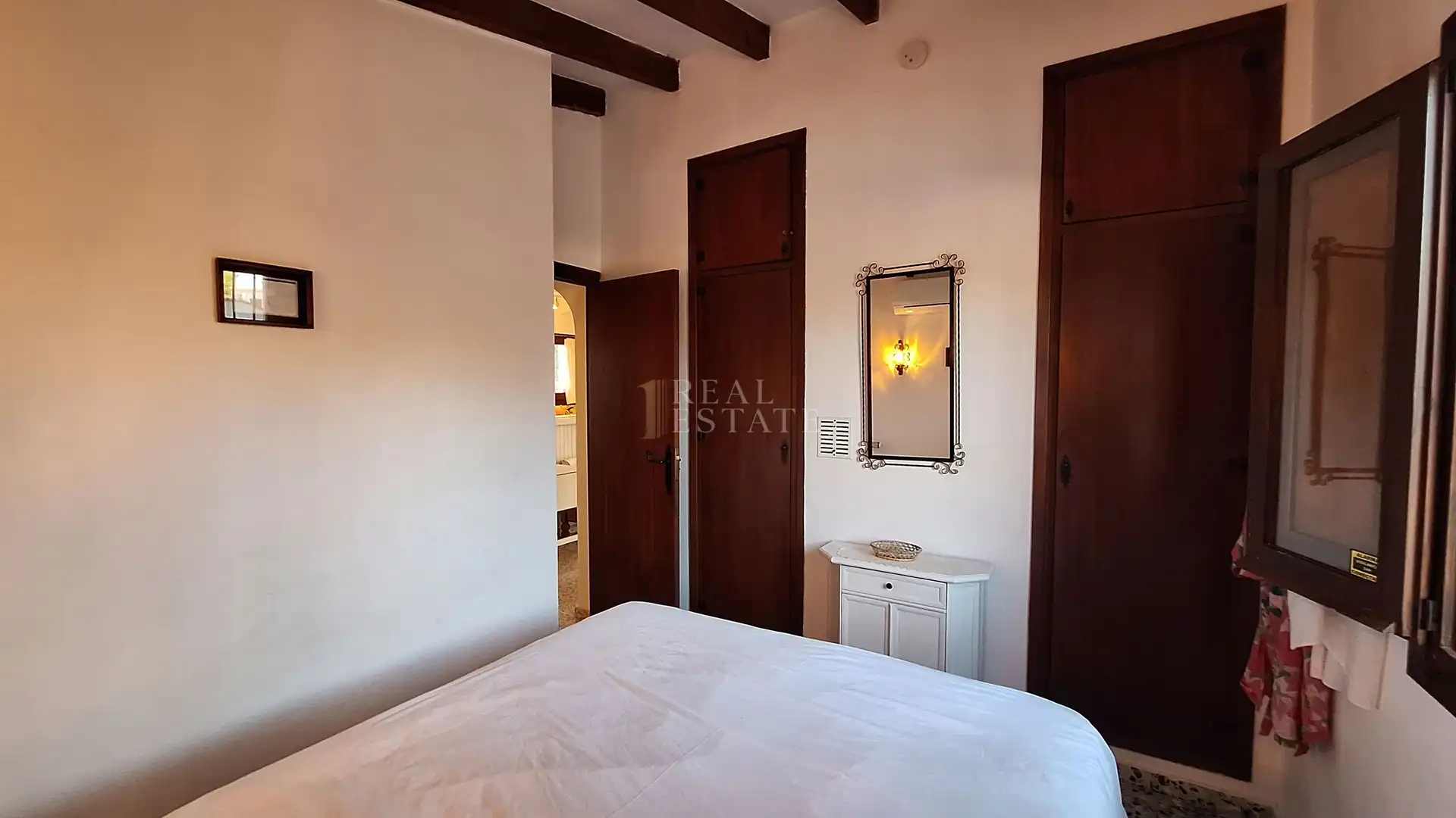 Bedroom of Houses for sale in Moraira  with Air Conditioner, Terrace and Swimming Pool