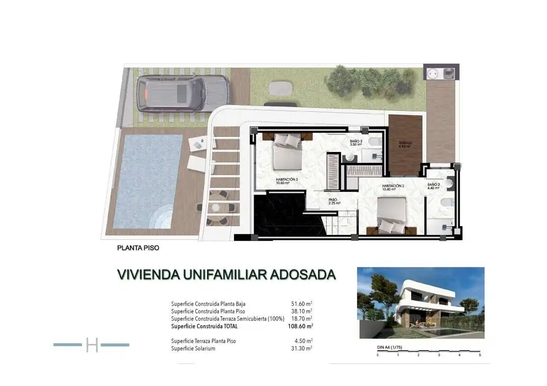 Casa con terraza en venta en Los Montesinos, imagen 25
