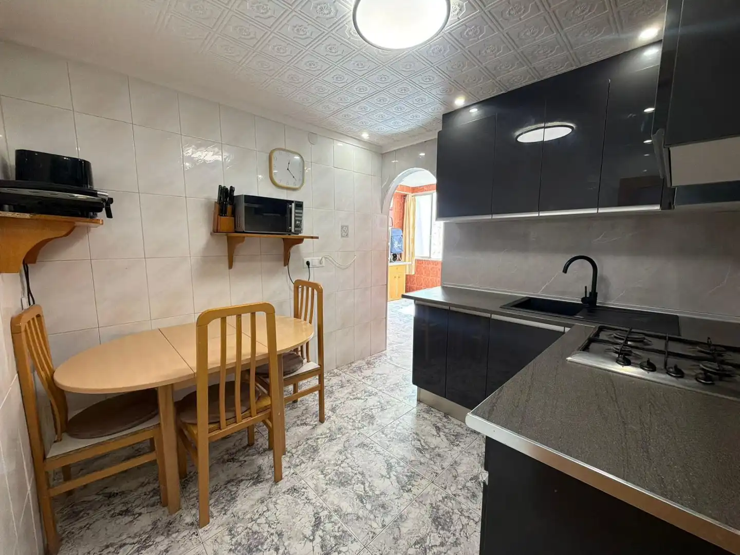 Cocina de Apartamento en venta en Almoradí con Terraza, Amueblado y Balcón