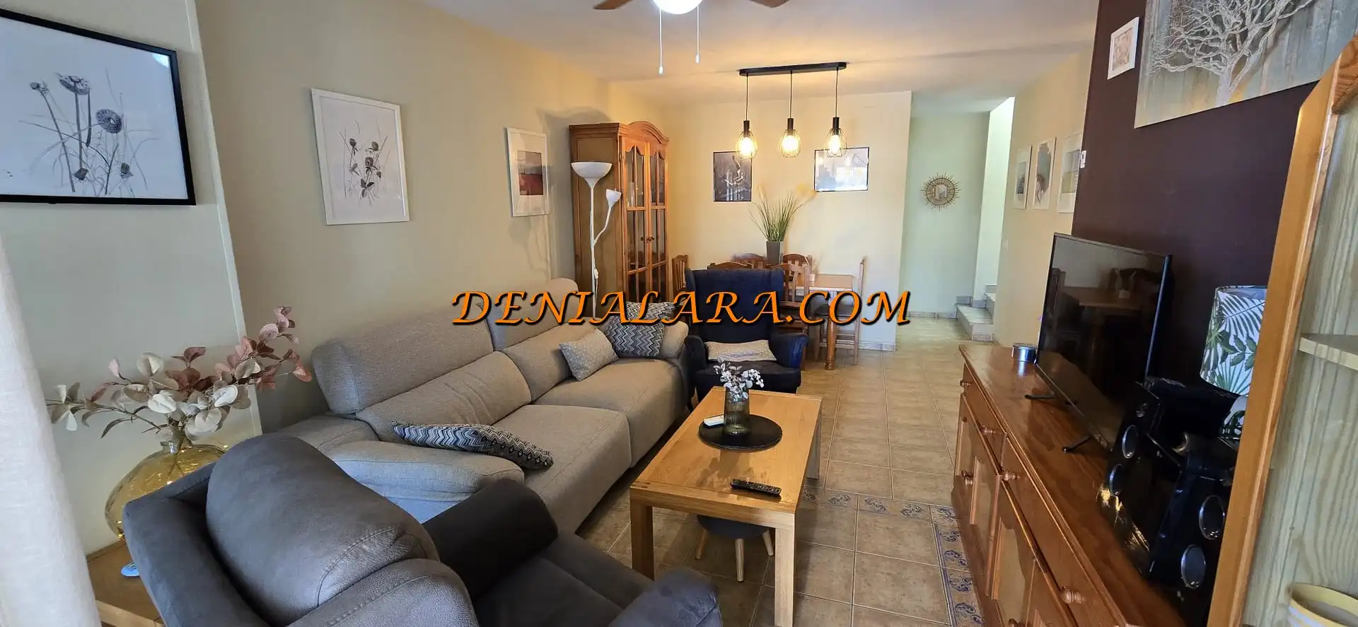 Living room of Duplexes for sale in Dénia  with Air Conditioner, Terrace and Storage room