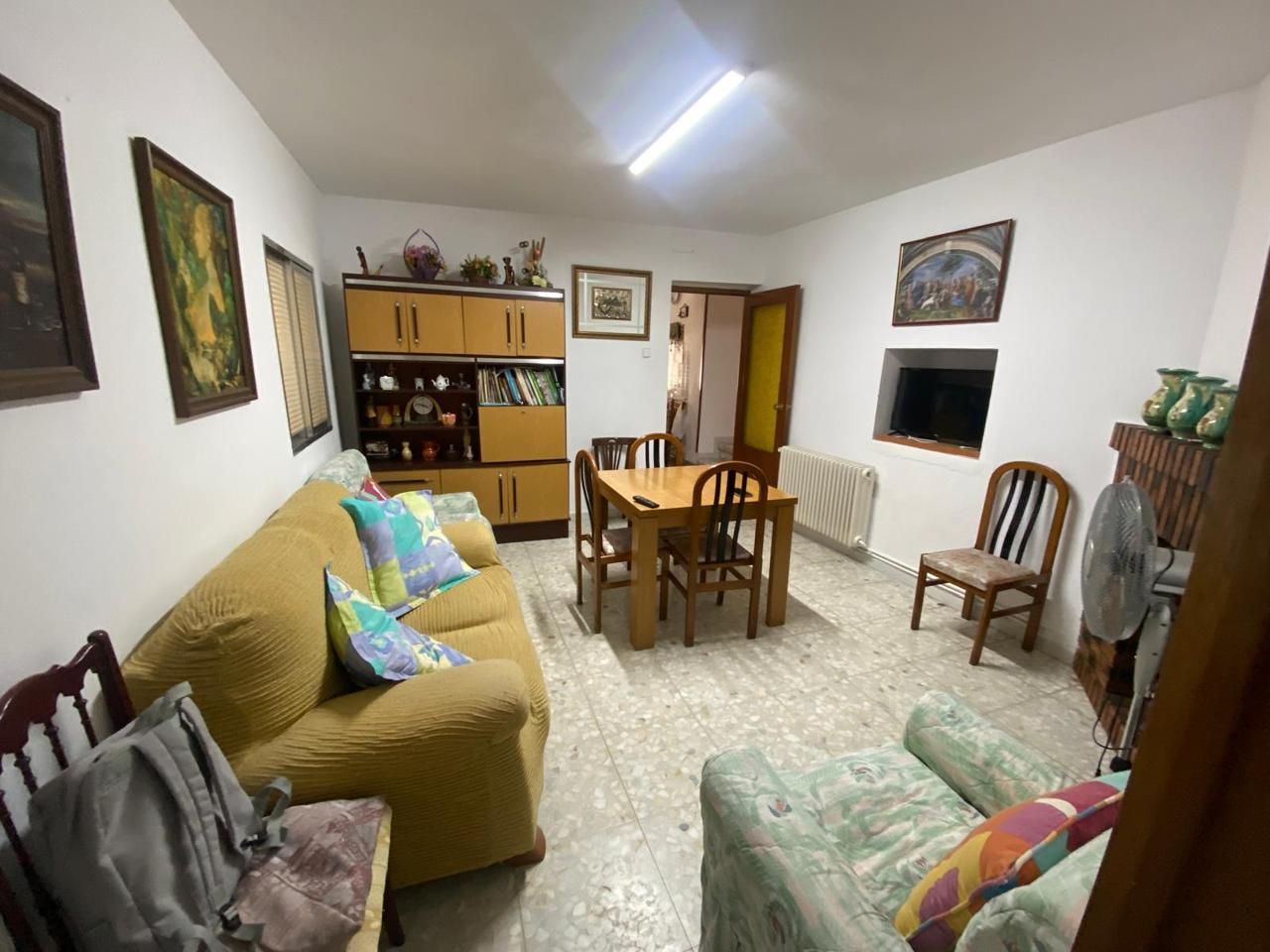Sala d'estar de Casa o xalet en venda en Tarancón amb Jardí privat