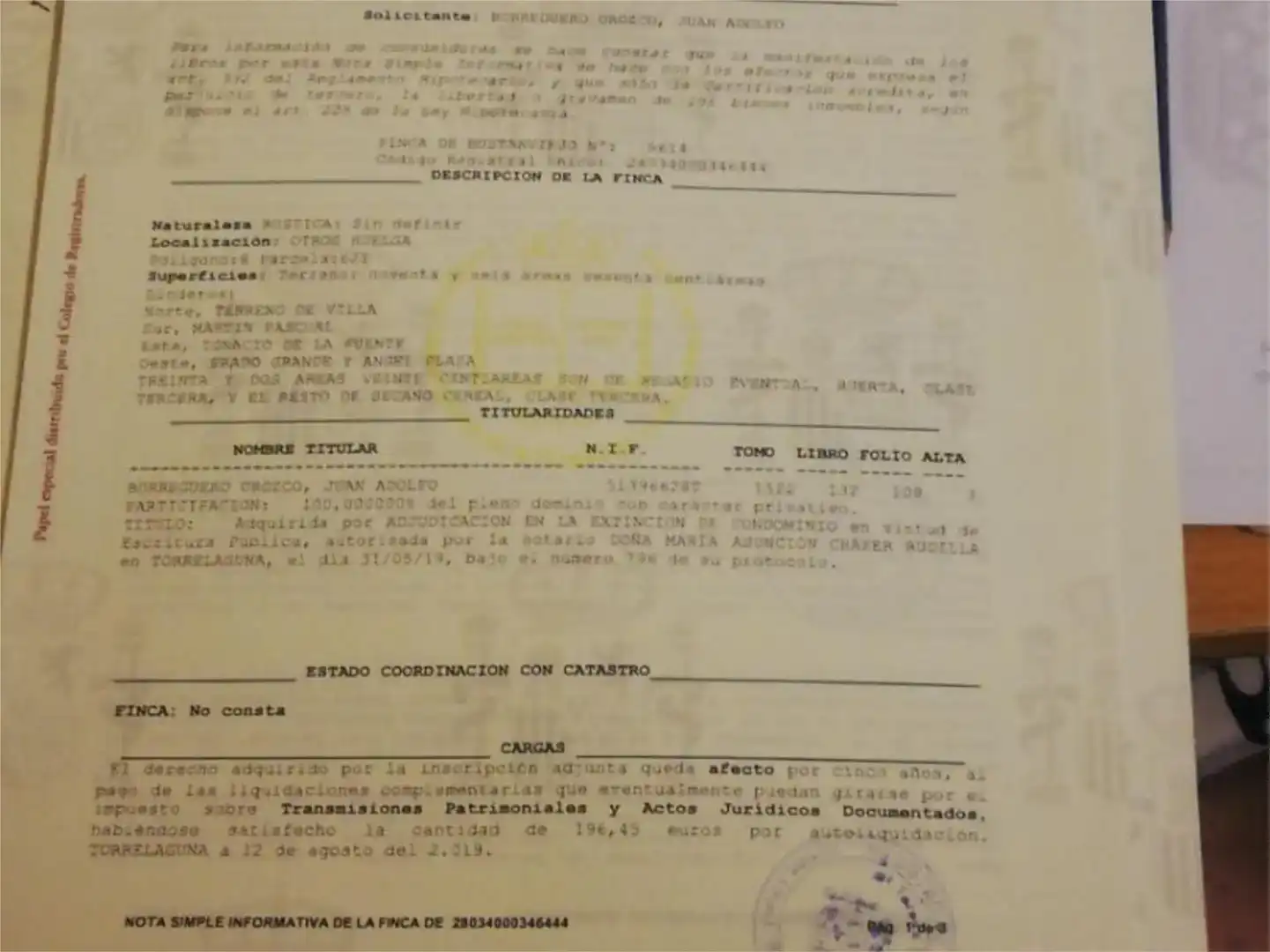 Terreno en venta en Bustarviejo