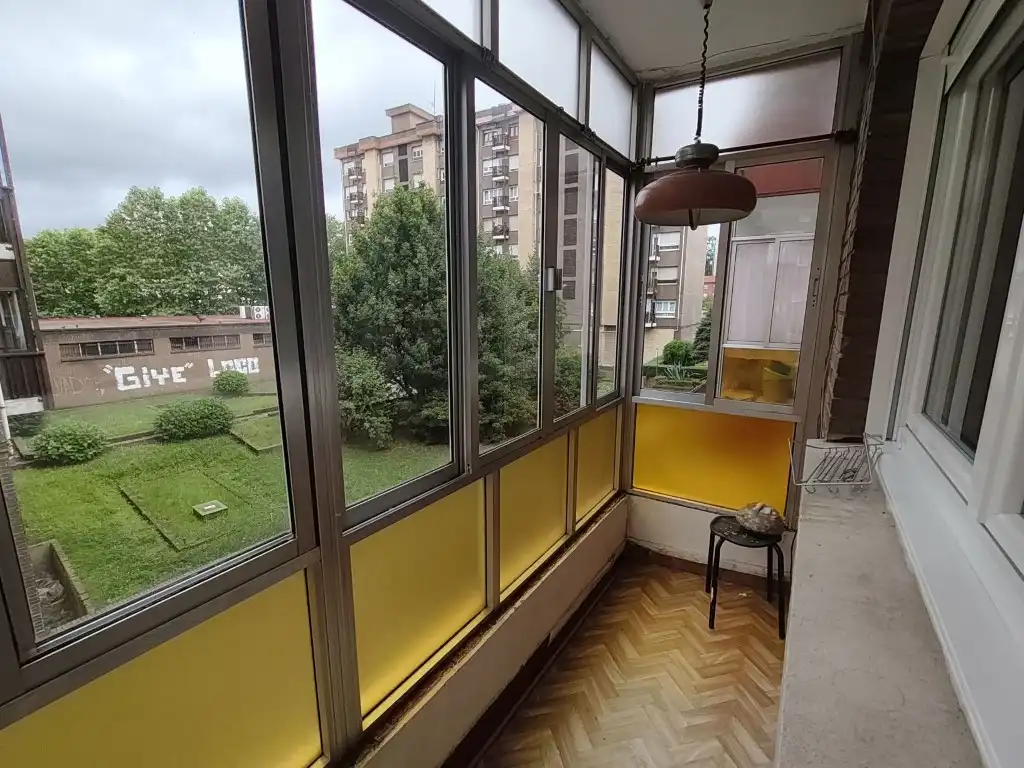 Balcony of Flat for sale in Avilés