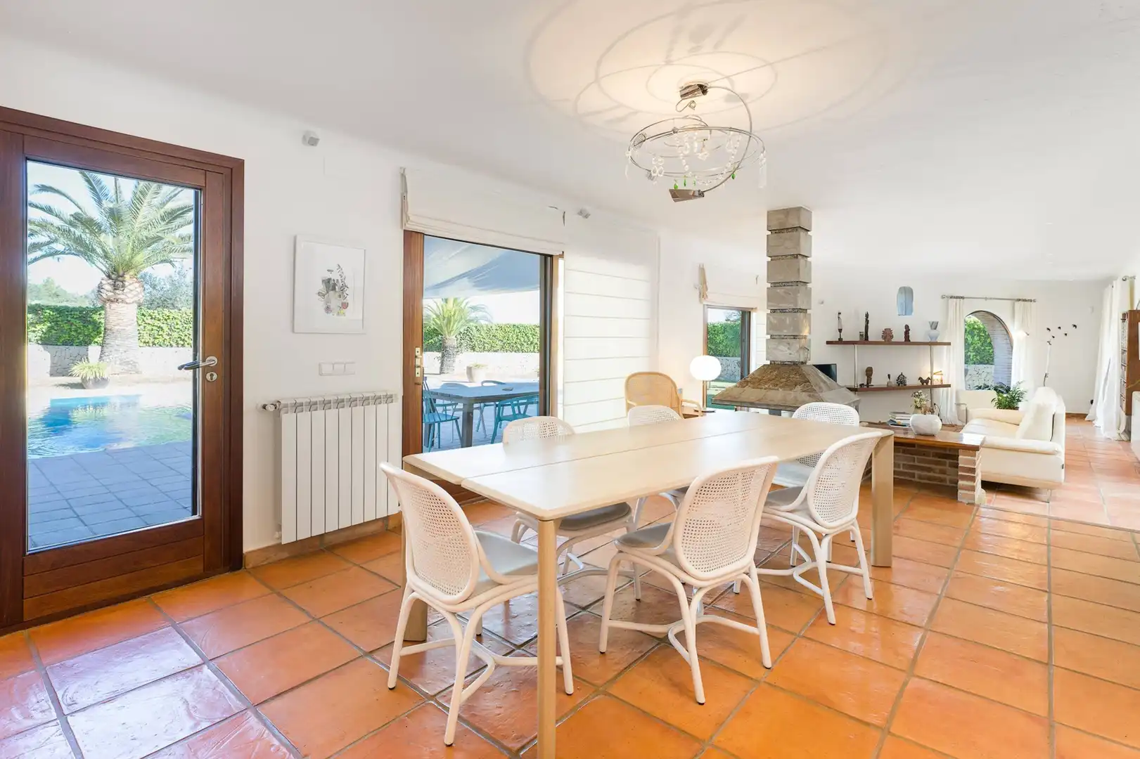 Menjador de Casa o xalet en venda en Jávea / Xàbia amb Aire condicionat, Jardí privat i Terrassa