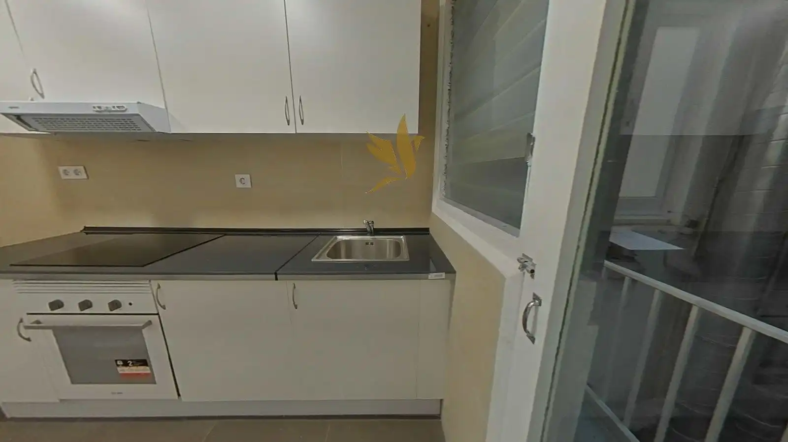 Kitchen of Flat for sale in Badalona  with Heating and Terrace