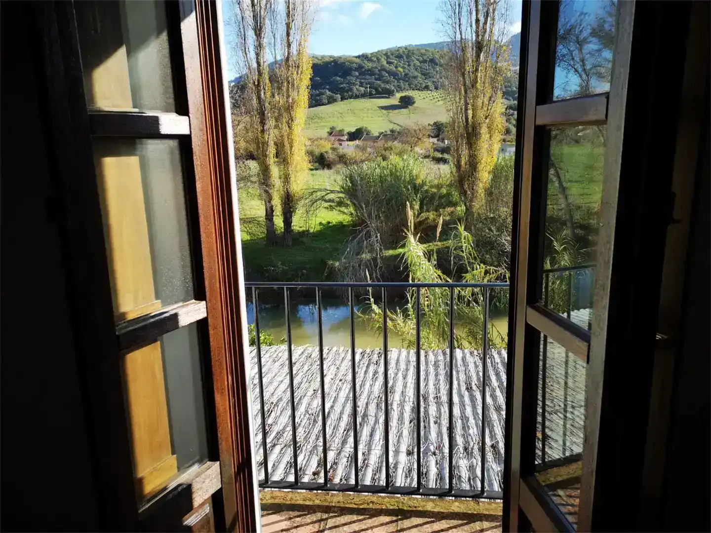 Terrassa de Finca rústica en venda en Cortes de la Frontera, Málaga