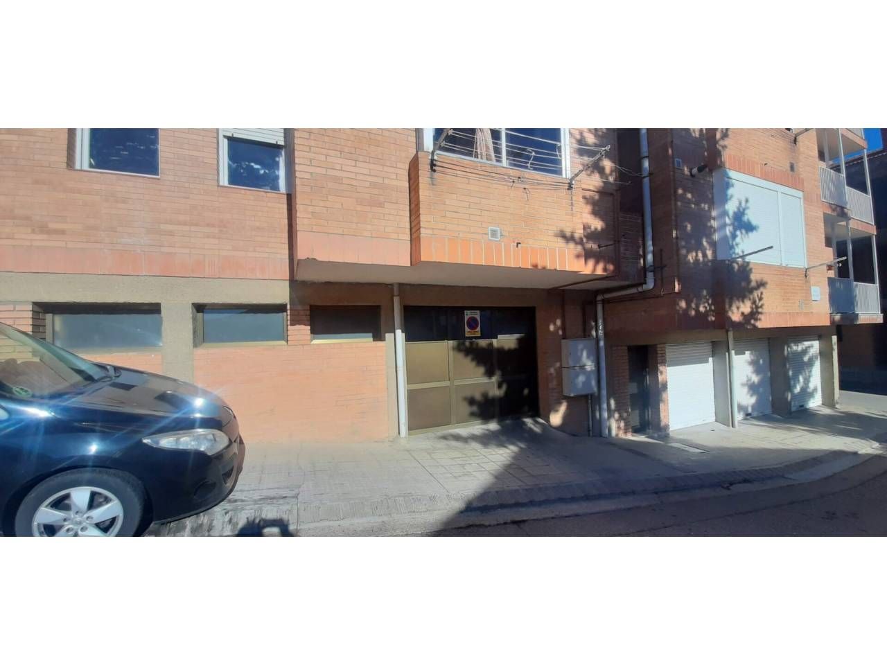 Vista exterior de Garatge en venda en Cercs