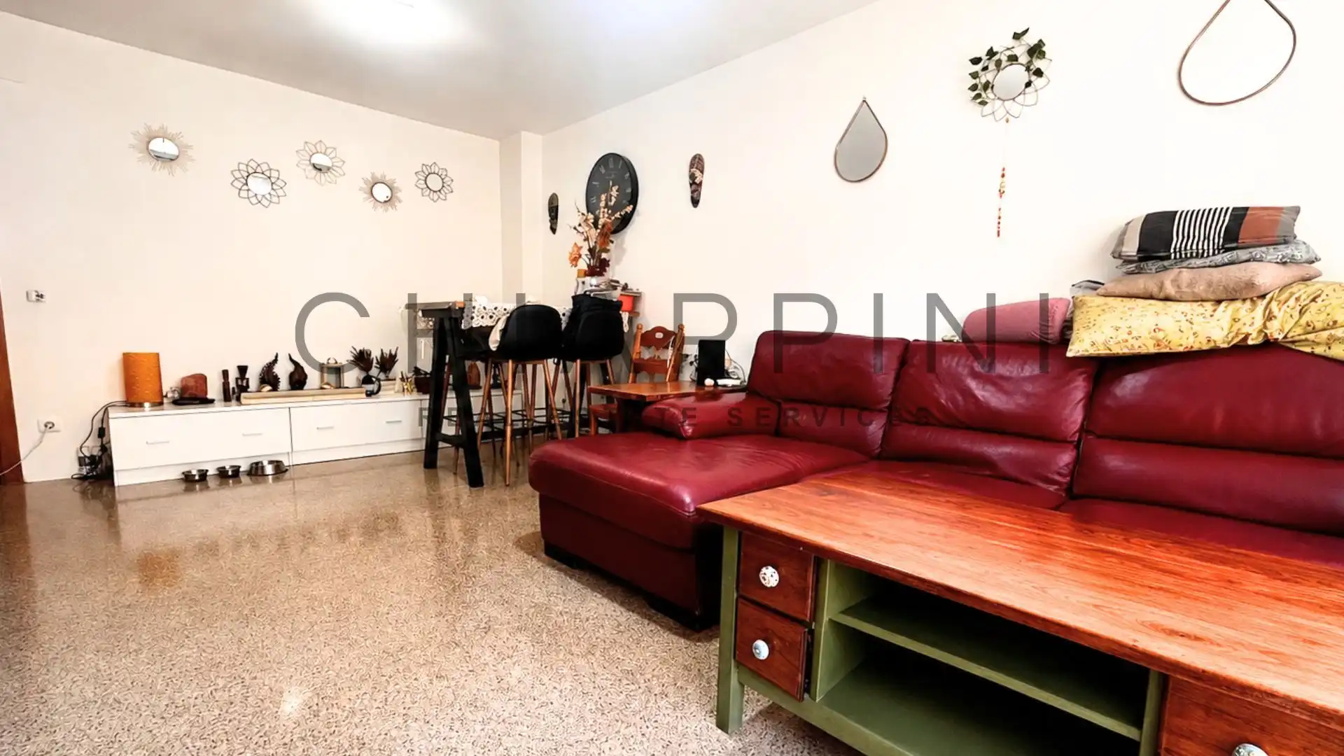 Sala d'estar de Apartament en venda en Palafrugell amb Calefacció i Terrassa