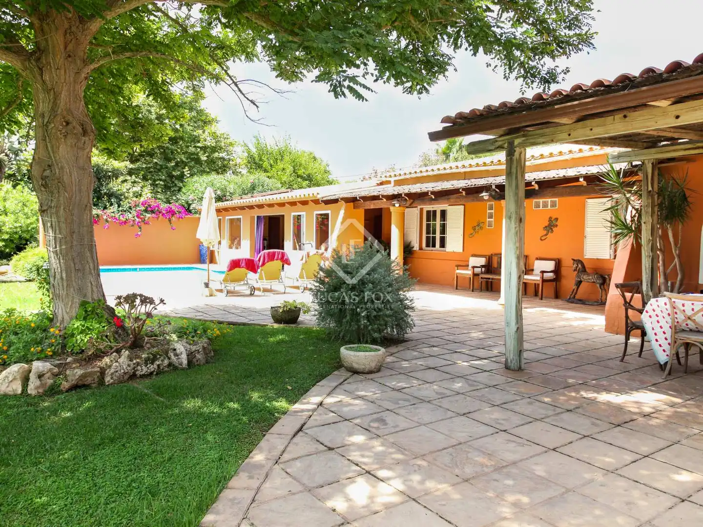 Jardí de Finca rústica en venda en Maó - Mahón amb Aire condicionat, Calefacció i Jardí privat
