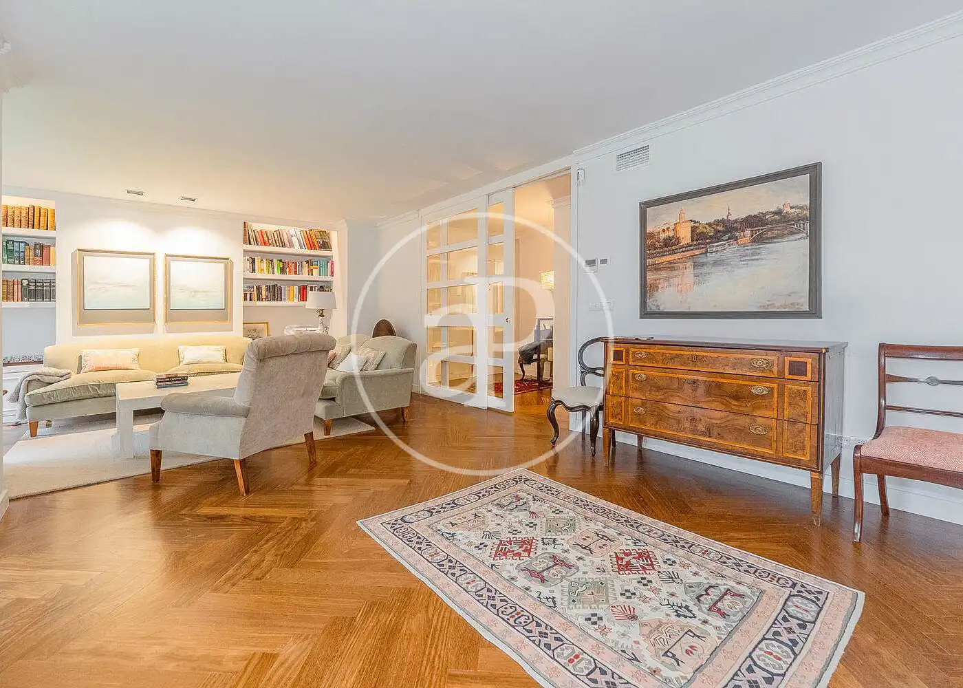 Living room of Flat for sale in La Moraleja  with Air Conditioner, Heating and Private garden