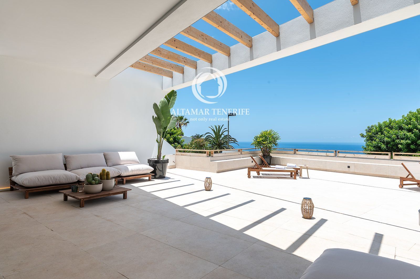 Terrassa de Casa o xalet en venda en El Sauzal amb Aire condicionat, Terrassa i Traster