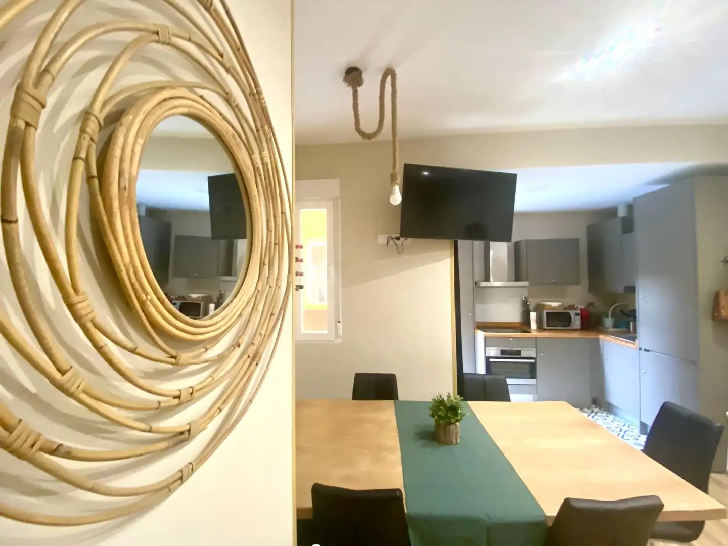 Esszimmer von Wohnung zur Miete in Madrid mit Heizung und Möbliert