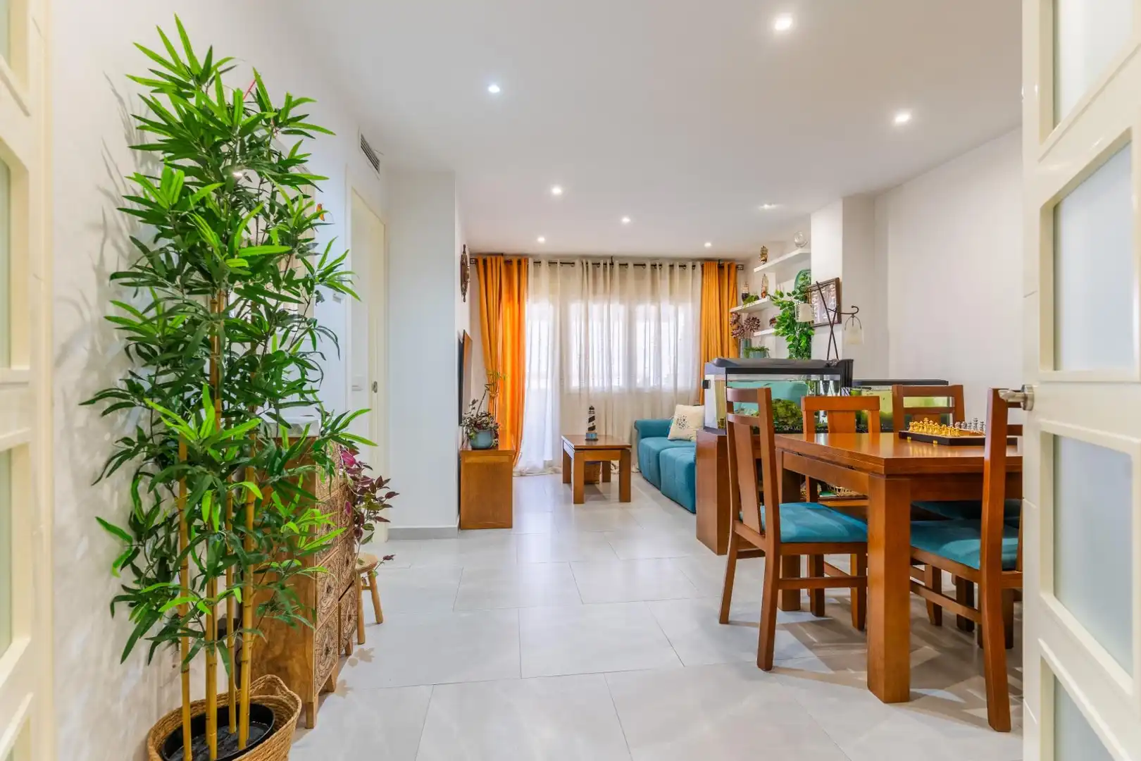 Wohnzimmer von Wohnung zum Verkauf in San Fernando mit Klimaanlage, Heizung und Terrasse