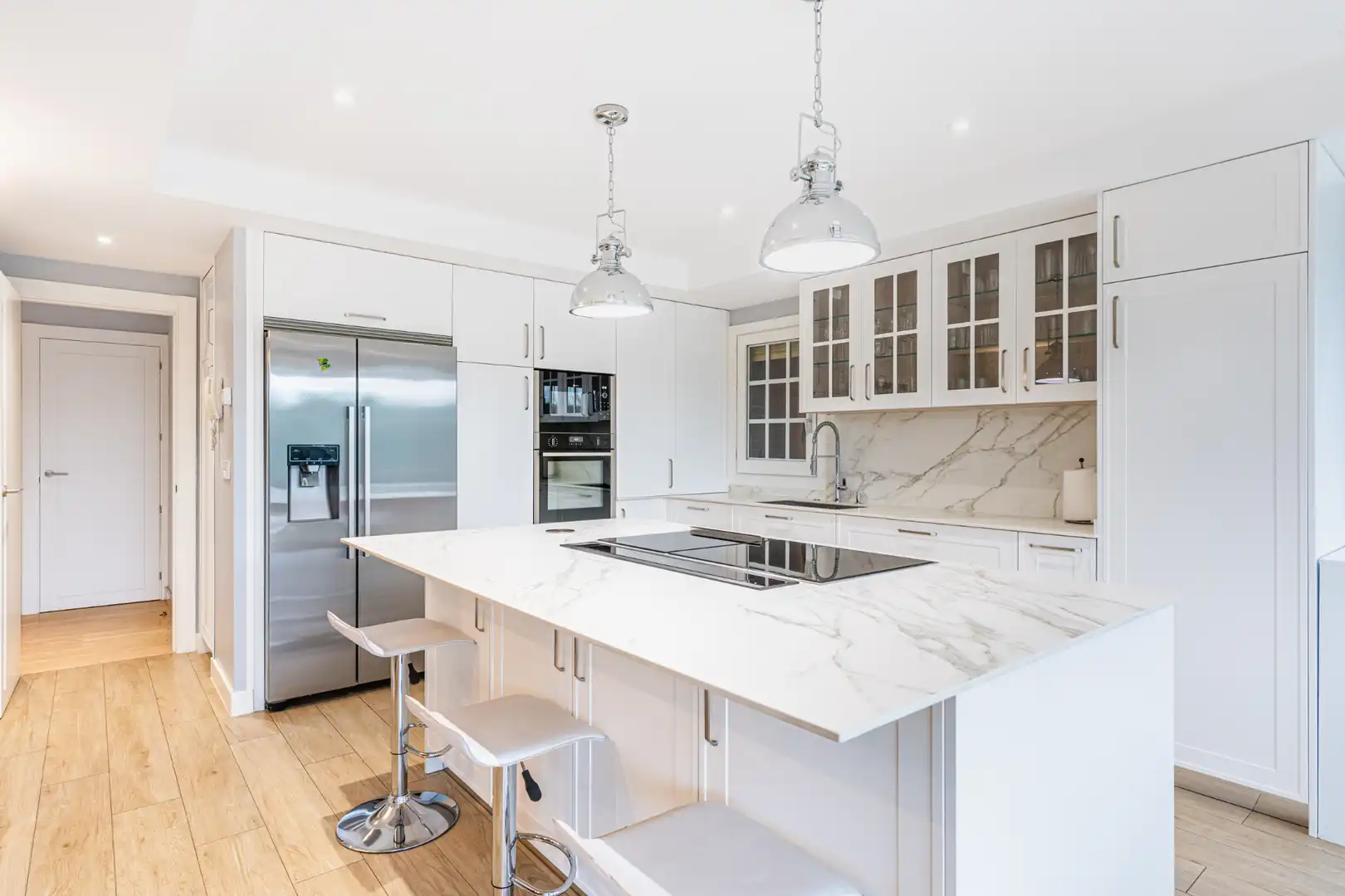 Cocina de Casa o chalet en venta en Las Rozas de Madrid con Aire acondicionado, Calefacción y Jardín privado