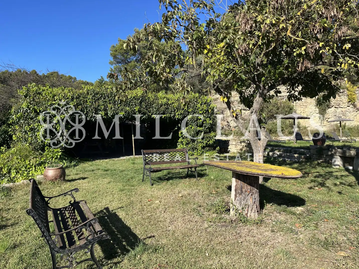 Jardí de Finca rústica en venda en Talamanca amb Aire condicionat, Calefacció i Jardí privat