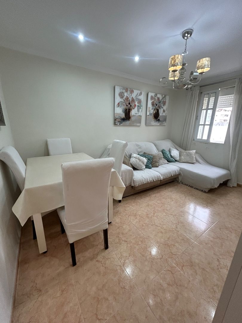 Living room of Flat for rent in  Melilla Capital  with Air Conditioner, Heating and Parquet flooring