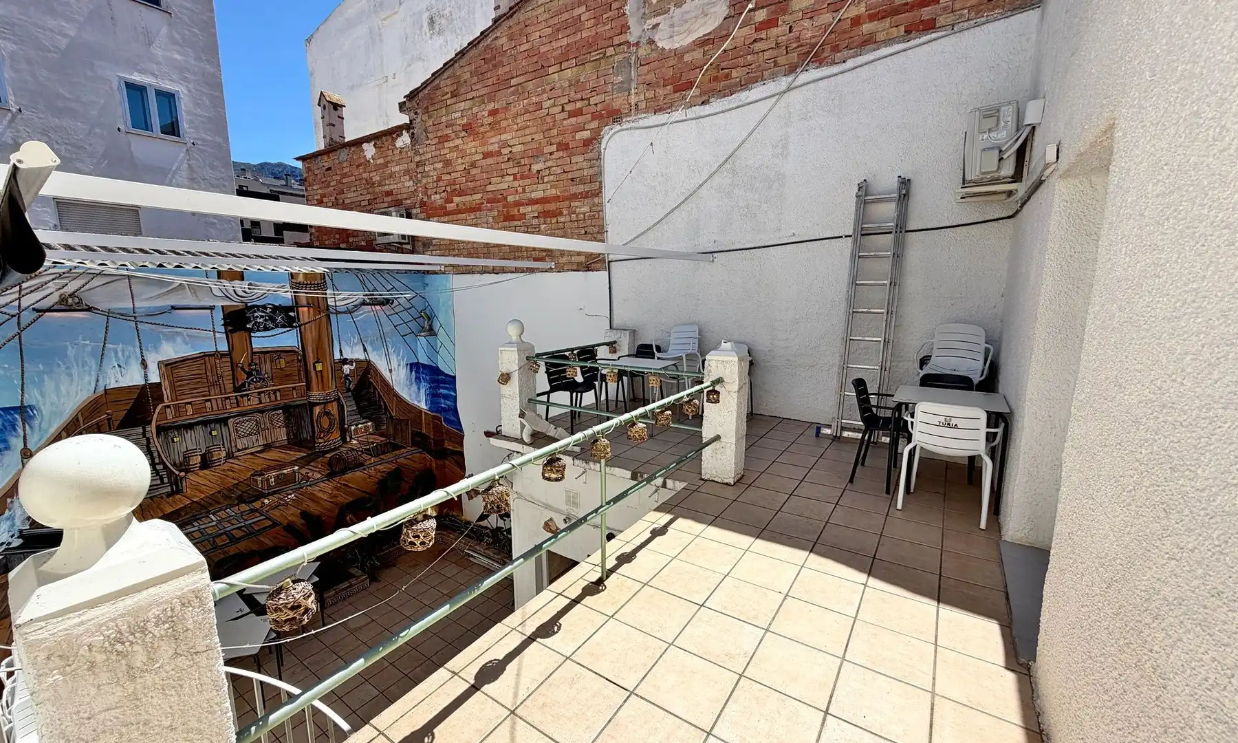 Terrace of Commercial properties for sale in Dénia  with Air Conditioner