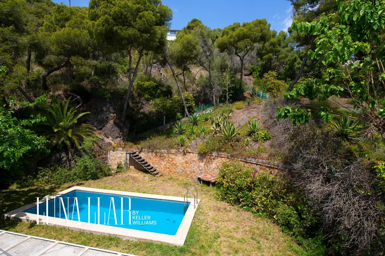 Jardí de Casa o xalet en venda en Castelldefels