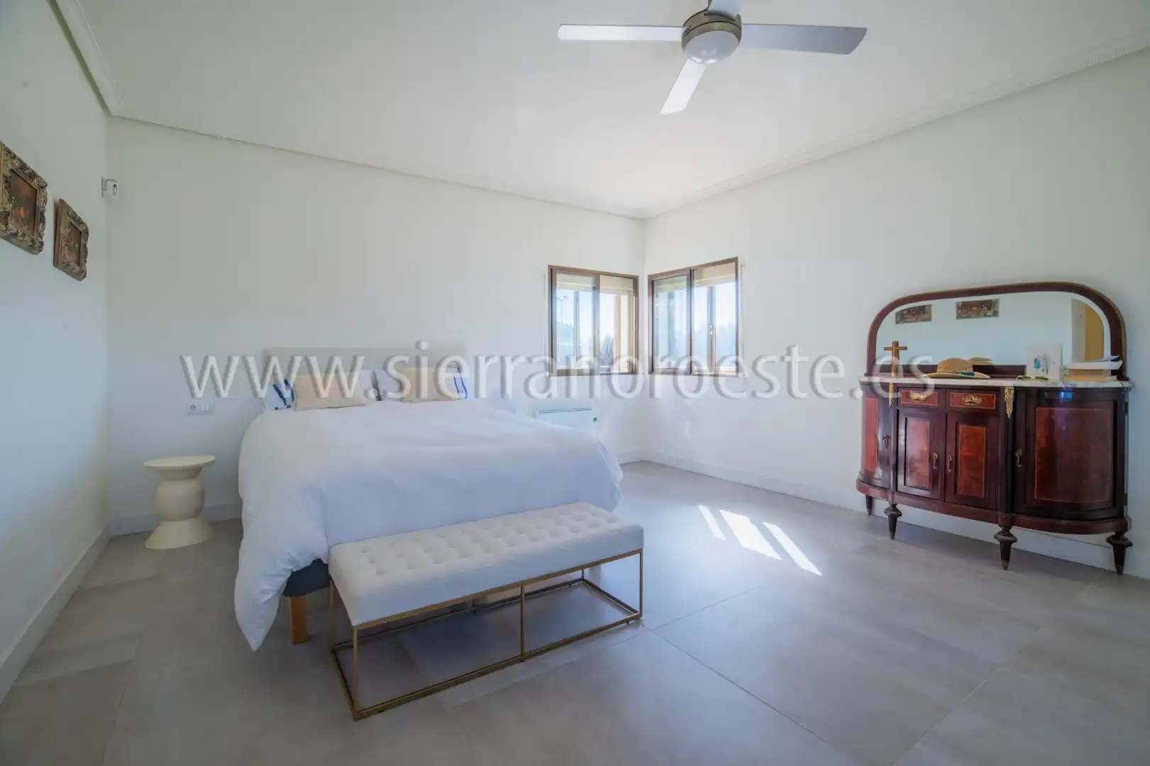 Habitación de Casa o chalet de alquiler en Las Rozas de Madrid con Aire acondicionado, Calefacción y Jardín privado
