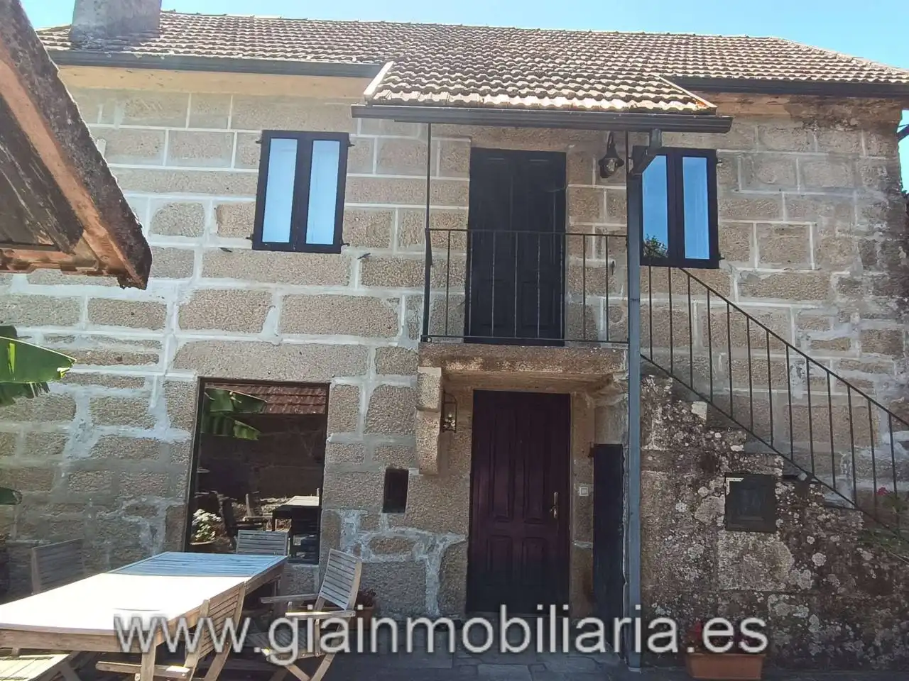 Vista exterior de Casa o chalet en venta en Mondariz con Calefacción, Jardín privado y Terraza