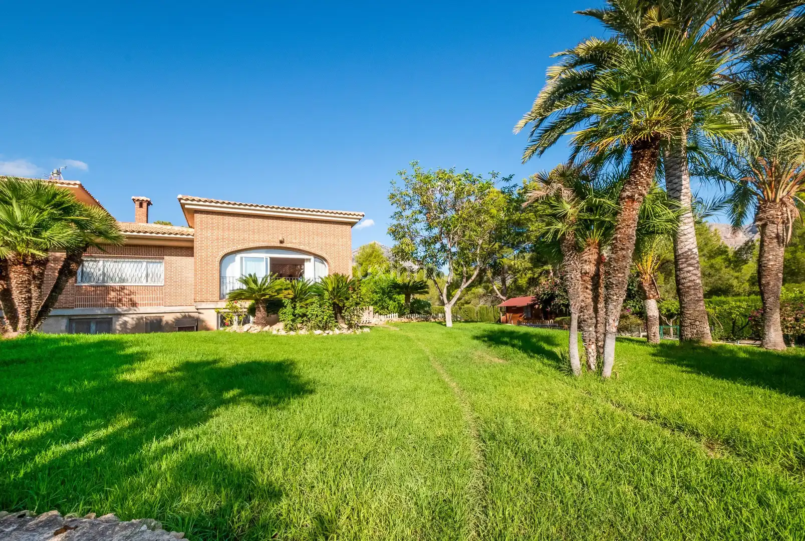 Jardín de Casa o chalet en venta en La Nucia con Aire acondicionado, Calefacción y Terraza