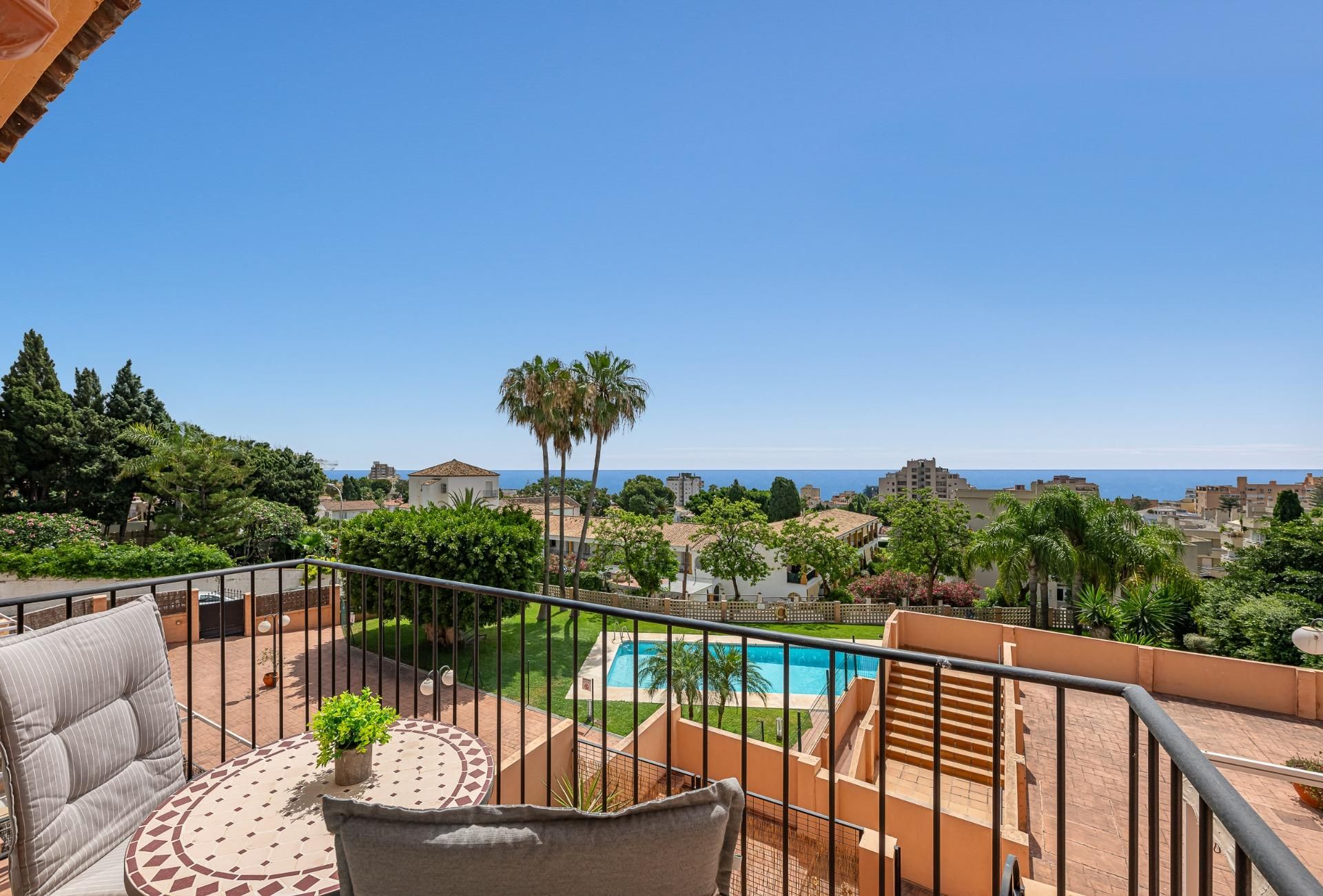 Garden of Duplex for sale in Torremolinos  with Air Conditioner, Heating and Private garden