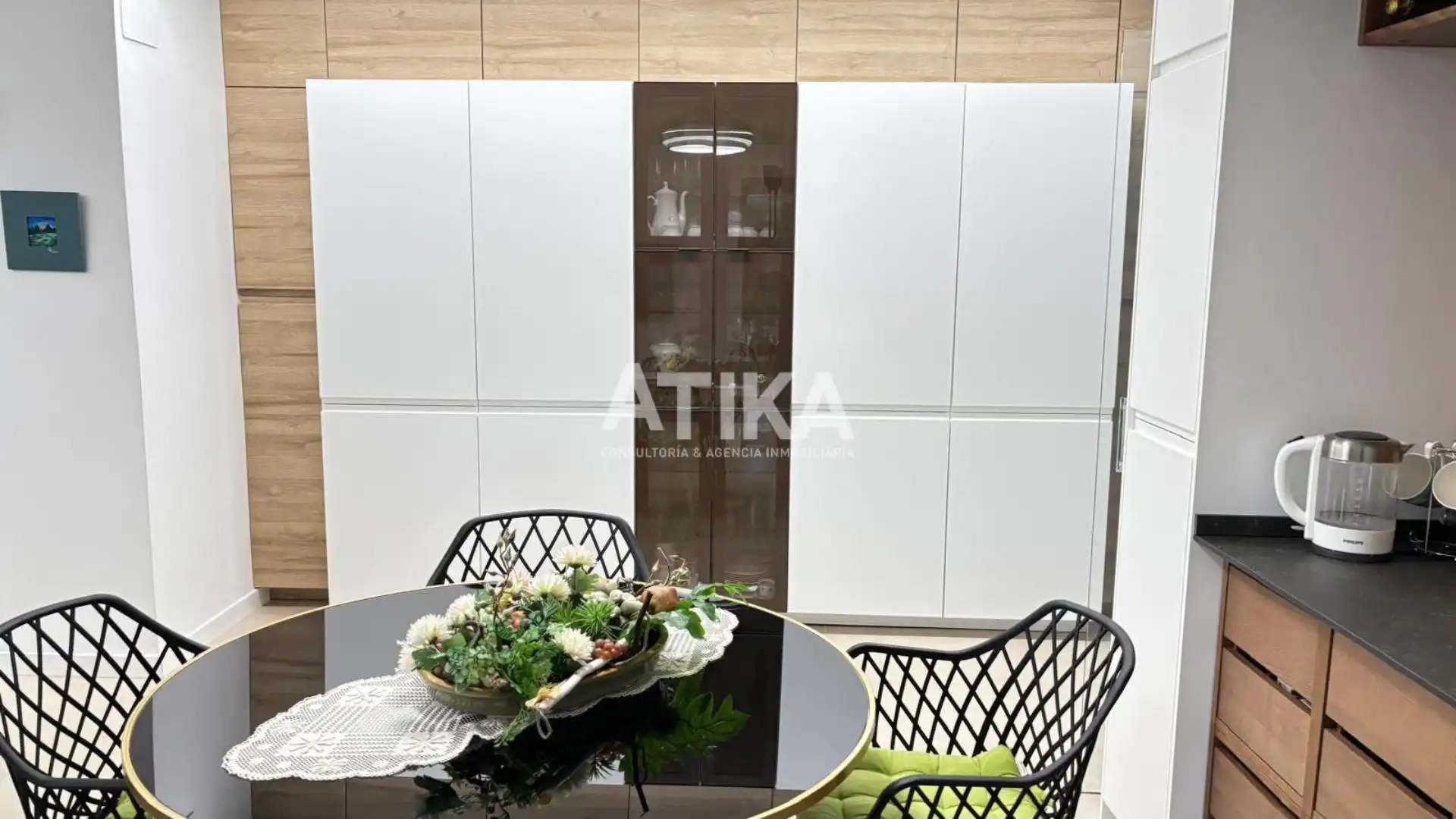 Cocina de Casa o chalet en venta en Ontinyent con Aire acondicionado, Calefacción y Jardín privado