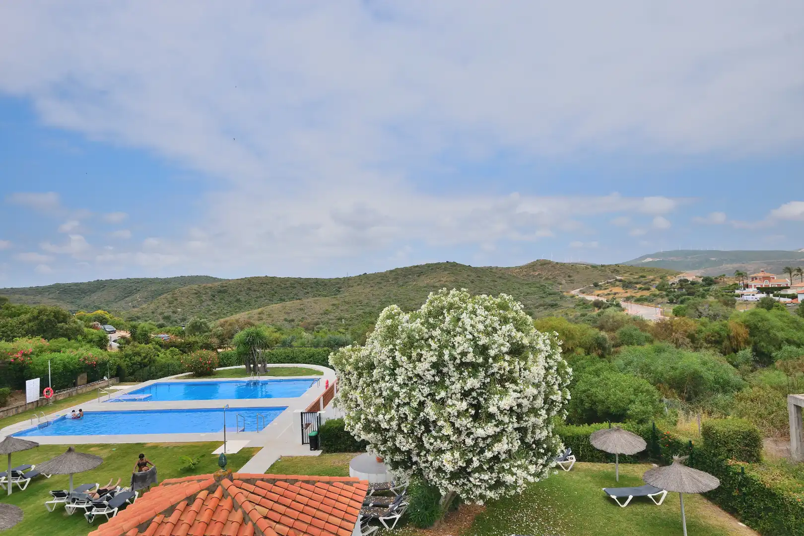 Swimming pool of Detached homes for sale in Manilva  with Air Conditioner, Private garden and Terrace