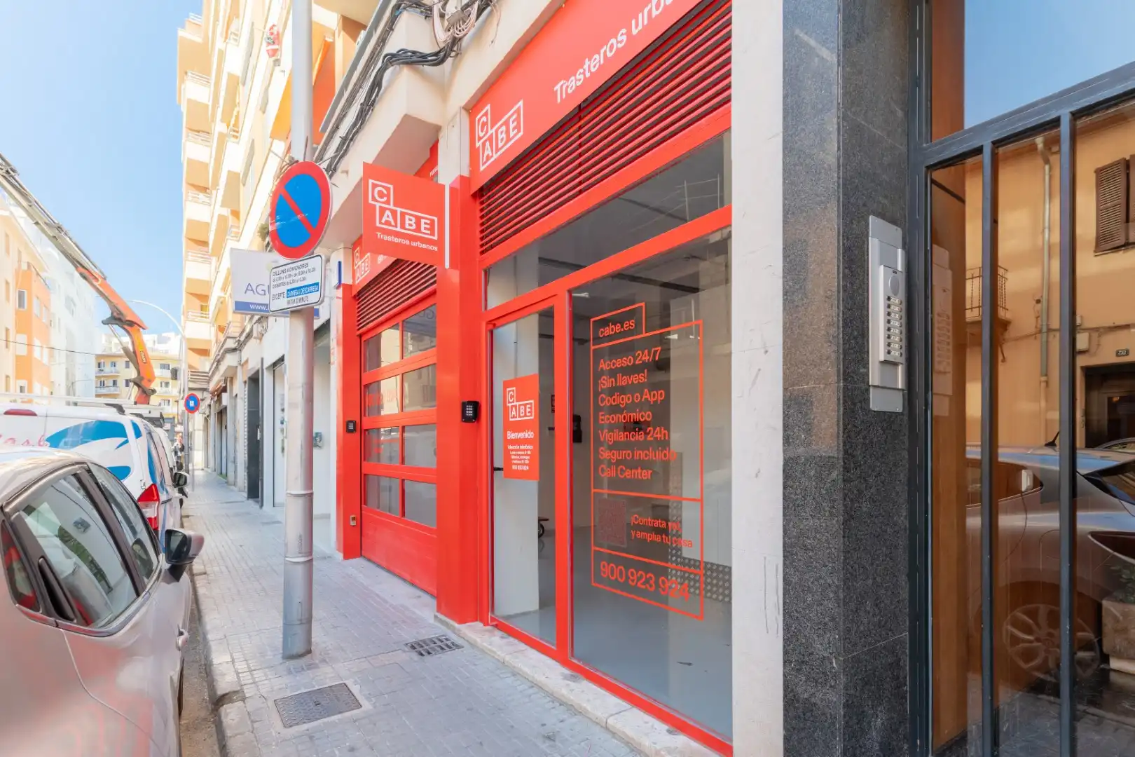 Vista exterior de Traster de lloguer en  Palma de Mallorca amb Alarma