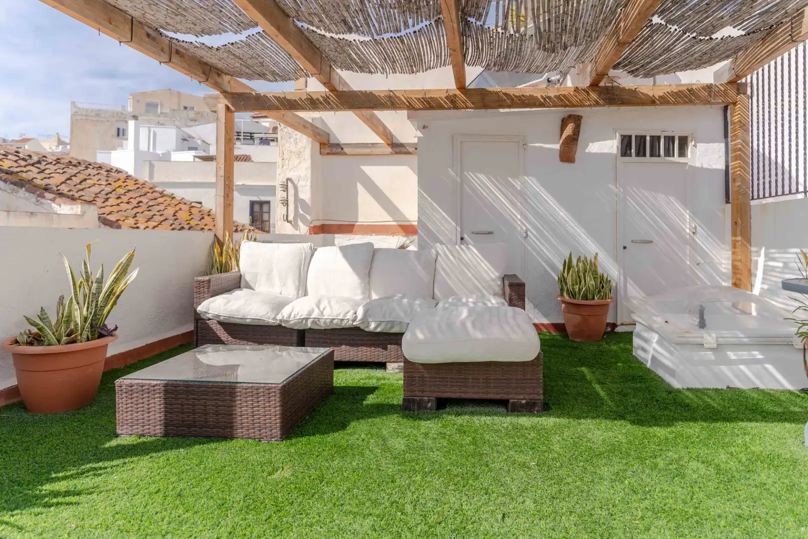 Terrace of Houses for sale in Salobreña  with Air Conditioner, Heating and Terrace
