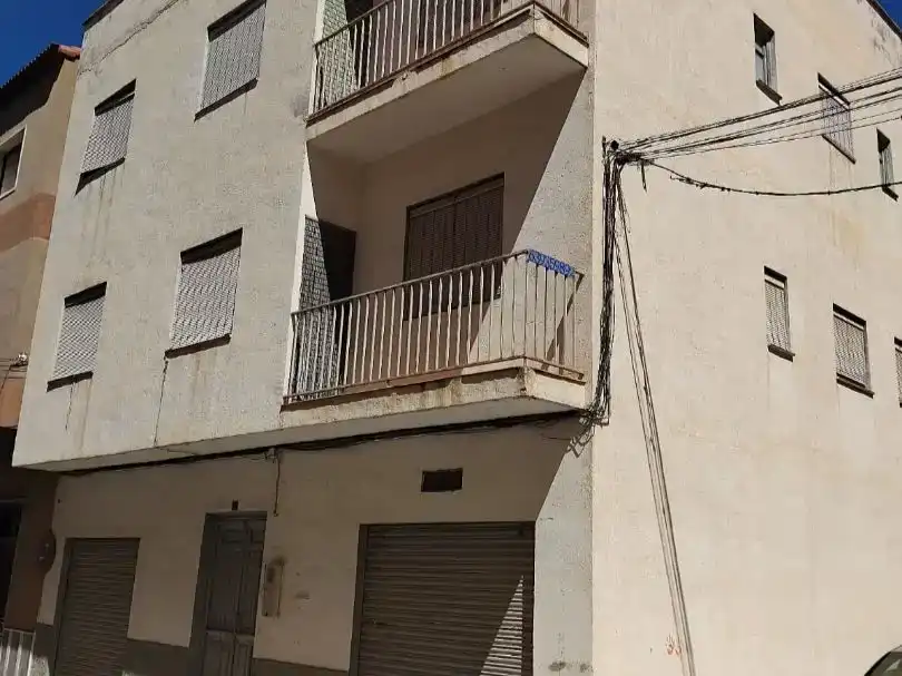 Vista exterior de Casa adosada en venda en Tíjola amb Balcó