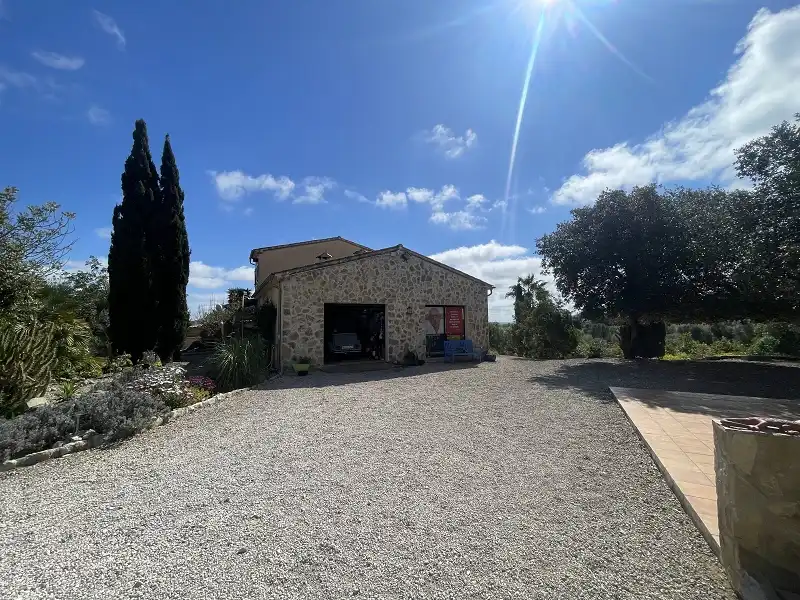 Vista exterior de Casa o xalet en venda en Porreres amb Calefacció, Jardí privat i Terrassa